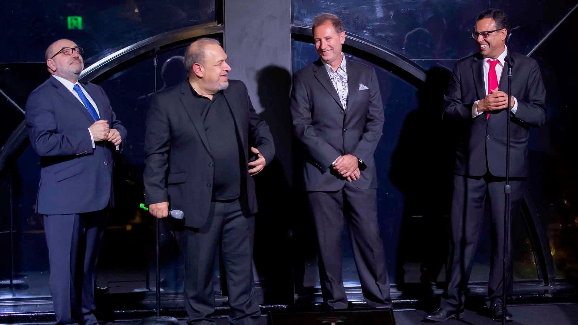 Our team: Nick Tropea, Marcel De Maria, Joseph Gonzalez, Valerian Rego.